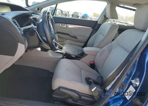 2014 Honda Civic Ex from USA, damaged, VIN 19XFB2F85EE037329